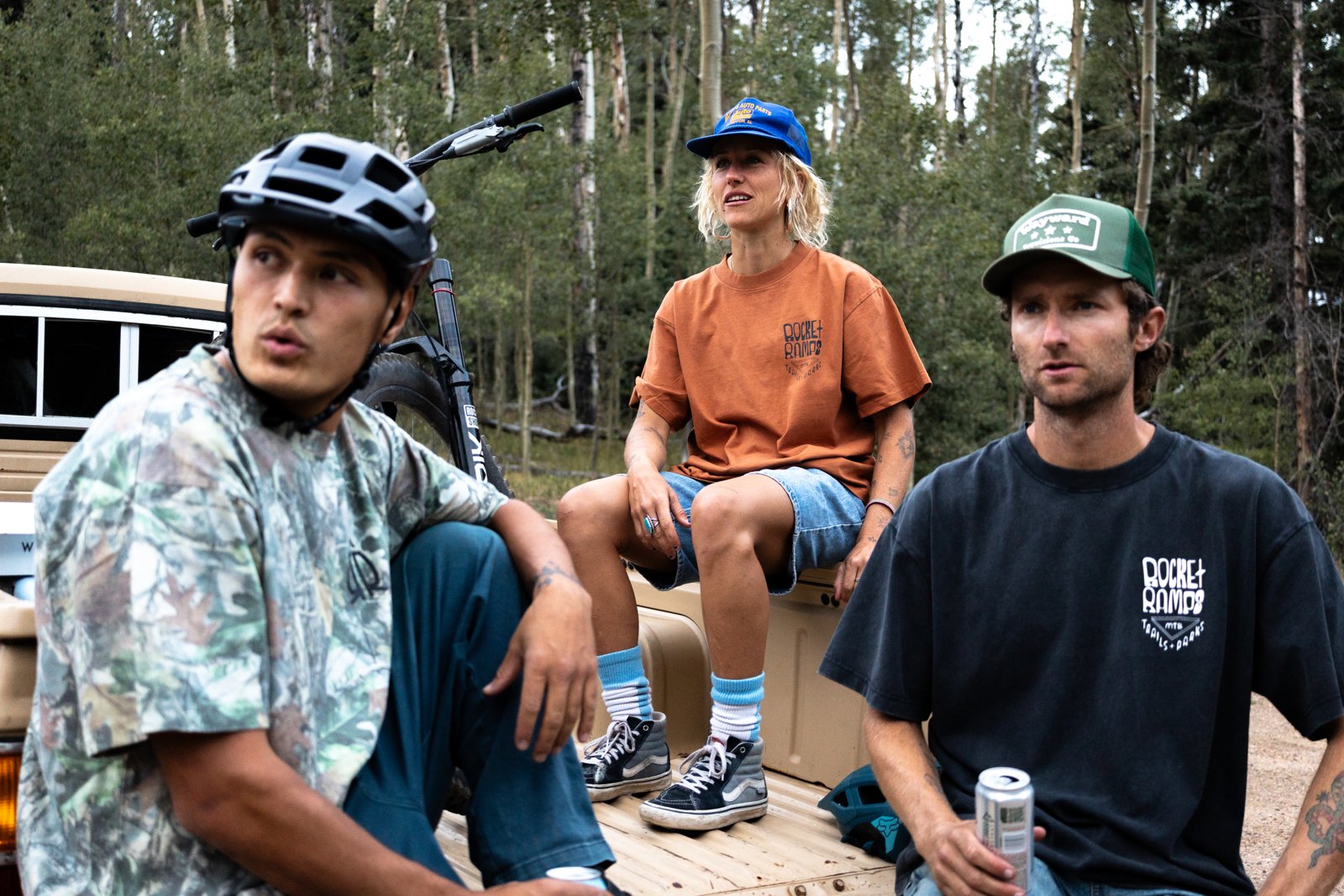 Round-two tees on the crew
