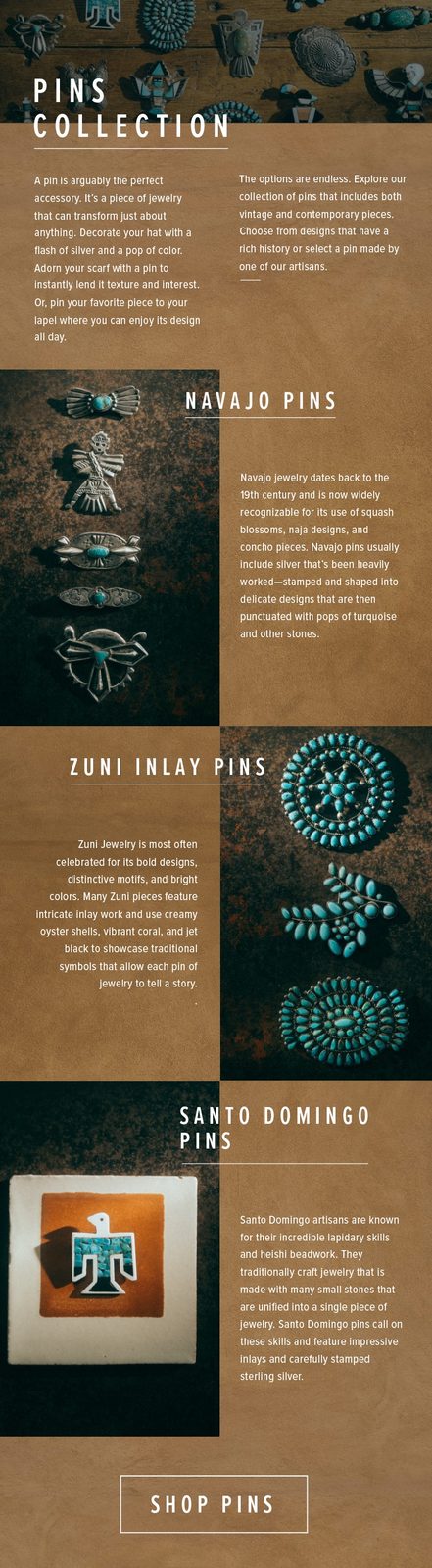 Pins Collection Page